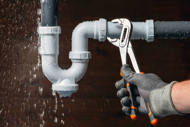 Professional Drain Cleaning technician working in Brookneal, VA